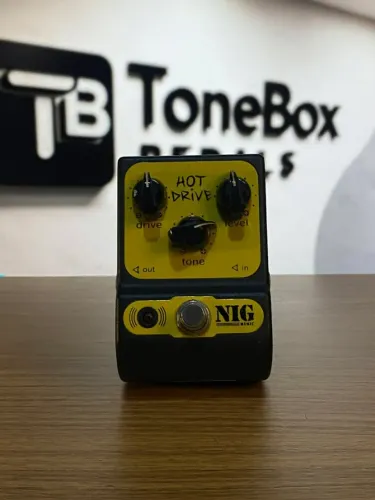 Pedal NIG Hot Drive - Overdrive Nacional