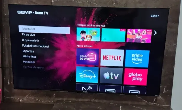 TV Led SEMP TCL 50 polegadas