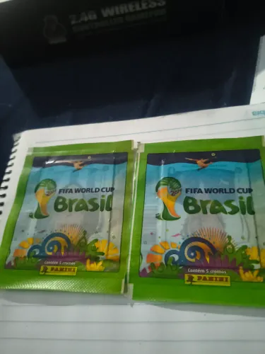 Pacotinhos lacrados copa 2014.