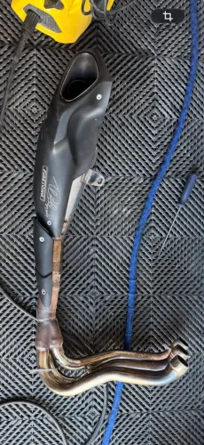 Escapamento esportivo Daytona 660 todos os anos FIRE TONG