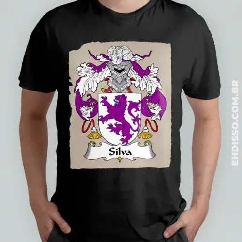 Camiseta Brasão Família Origem Historia Heraldica