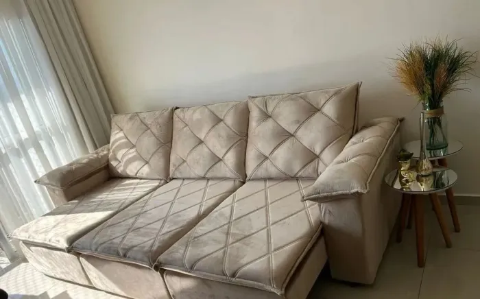 Sofá retrátil reclinavel