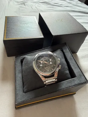 RELÓGIO BULOVA CURV CRONÓGRAFO MASCULINO 96A298N