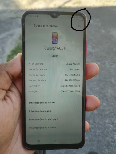 Celular Samsung Galaxy a03s