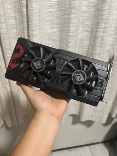 PLACA DE VÍDEO RX 570 4GB POWER COLOR