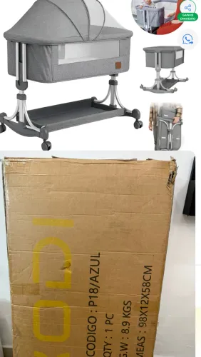 VENDO BERÇO PORTÁTIL LACRADO
