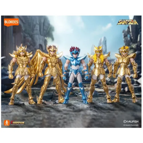 Pegasus, Sagitário, leão, escorpião, Mu, Cisne e Camus Blokees