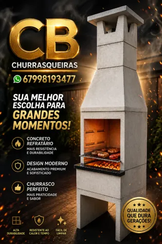 Churrasqueira Pré Moldada 12x