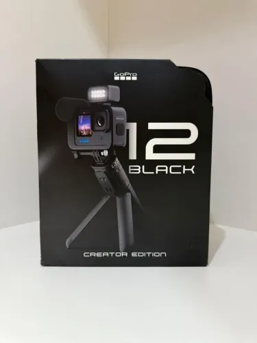 GoPro Hero 12 Black Creator Edition - Lacrada - Kit Completo.