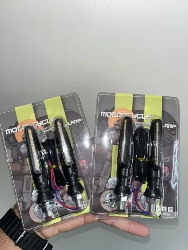 Par Pisca Slim Seta Led Twister Titan Fan 125-150 Xre Cb 300