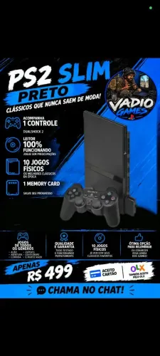 Playstation 2 COMPLETO ( leitor 100%