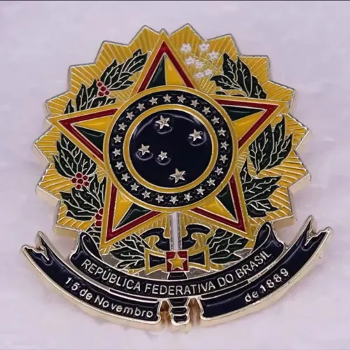Broche brasão da República