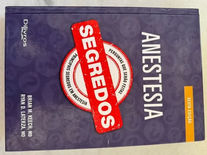 Livro Anestesiologia