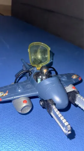 avião da coleção Imaginext Sky Racers da Mattel.