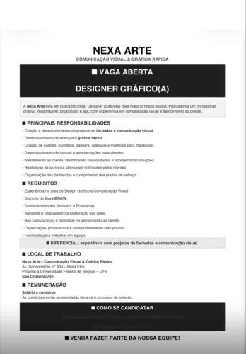 Estamos contratando