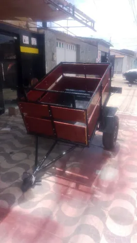 Carrocinha para carro 1.10x1.50m nova zero 2026