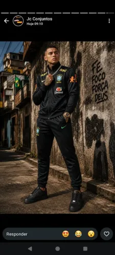Agasalho seleção 