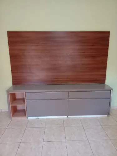 Rack com painel