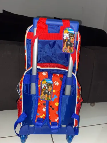 Mochila infantil rodinhas TAMANHO P