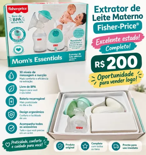 Extrator de leite Fisher Price