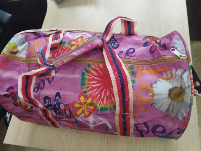 Bolsa/ sacola viagem estampada BAGAGGIO - NOVA 