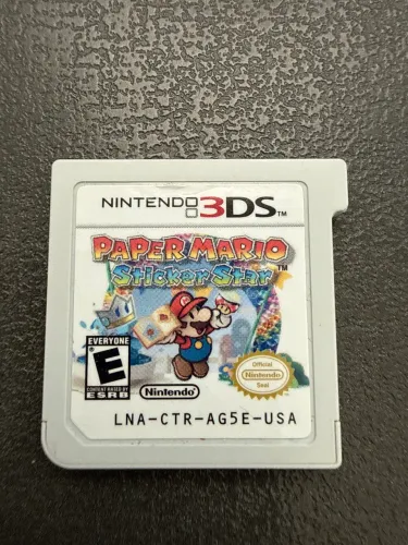 Paper Mario Sticker Star - 3DS game