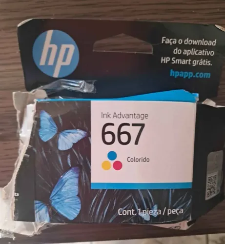 Cartucho novo da HP 667