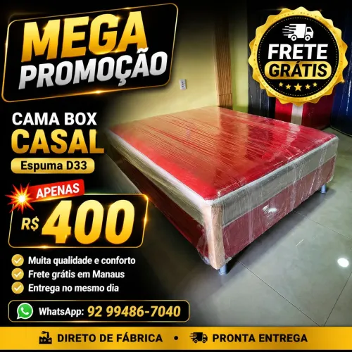 Estamos com promoção cama de espuma D33 7cm,