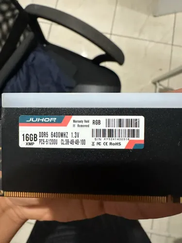 Memória RAM 16GB JUHOR 6400MHZ DDR5