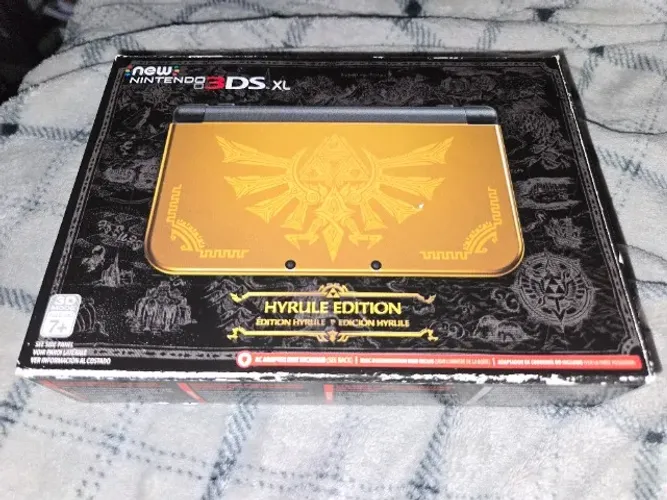 New 3DS XL Gold Edição Hyrule