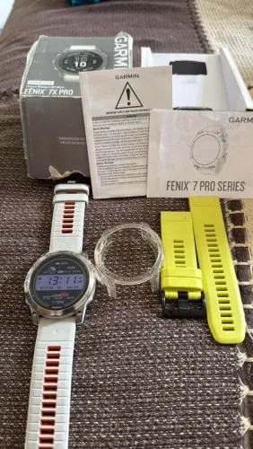 Relogio Garmin Fenix 7x Pro Saphira Solar 51mm