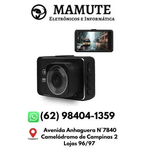 Câmera Automotiva Knup 4k Tela 3" Loop Wifi Visão Noturna KP-S139