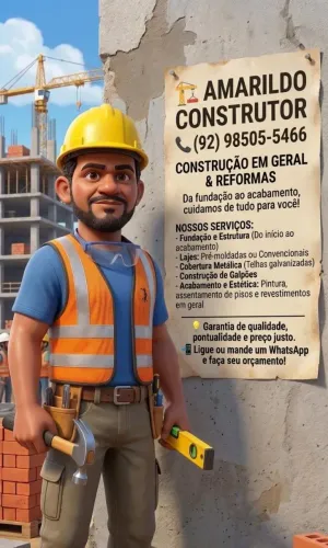 Pedreiro ( construção em geral)