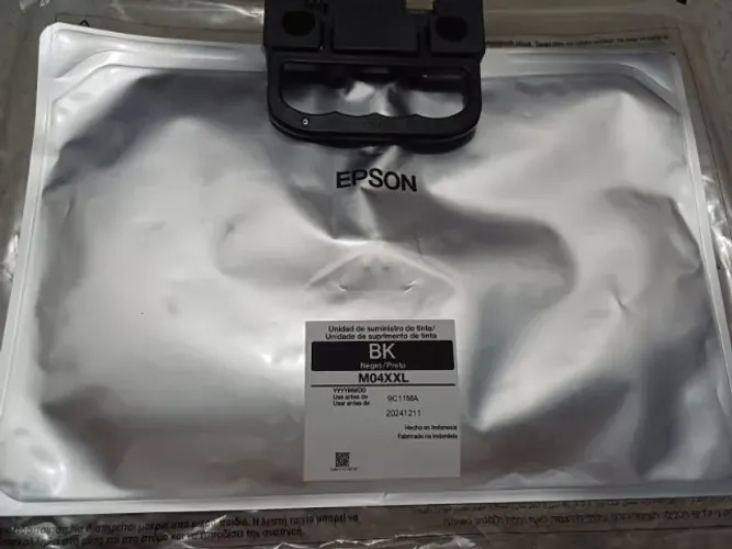 Bolsa de Tinta Epson M04XXL BK WF-M5299/M5799 Alta Carga p/ impressora - Leia a descrição