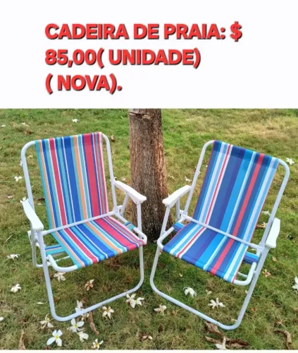 CADEIRAS DE PRAIA