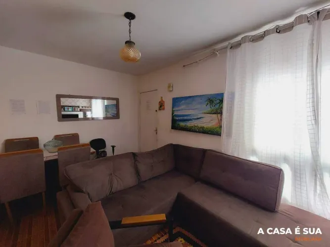 Apartamento 2 quarto, 1 vaga, condomínio fechado no bairro Industrial São Luiz em Contagem