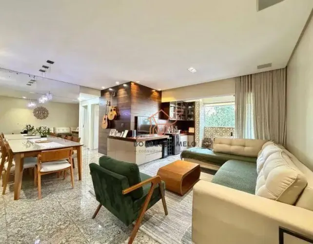 Apartamento com 3 quartos para alugar, 94 m² por R$ 5.200/mês - Castelo - Belo Horizonte/M