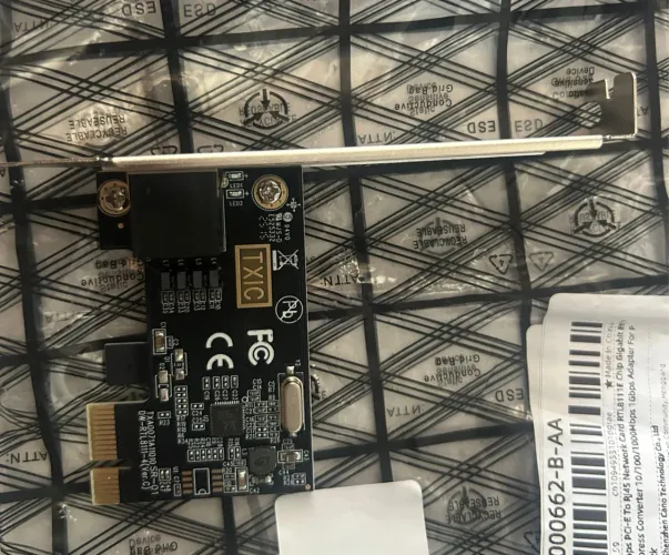 Placa de Rede RJ 45 100/1000