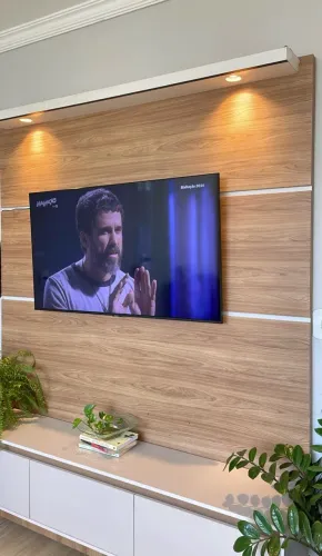 PAINEL MDF PARA TV COM LED