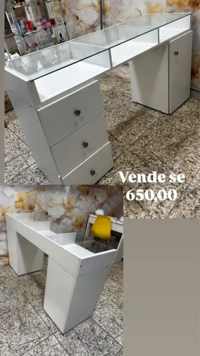 Vende se móveis de salão, usados em ótimo estado
