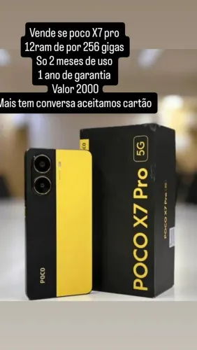 Celular novo e bom na garantia de 1 ano