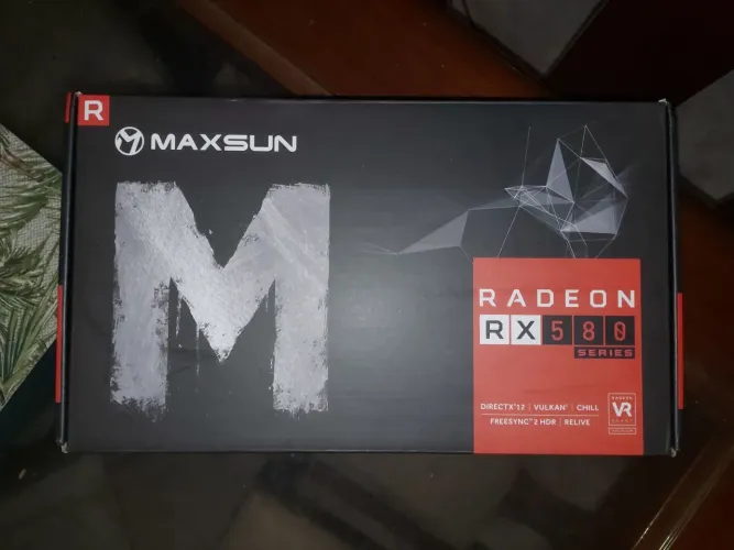 Placa de vídeo RX580
