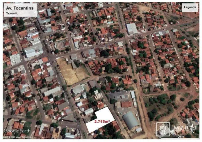 ÁREA COMERCIAL - AVENIDA TOCANTINS