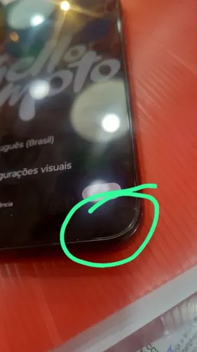 G77 5G 256gb todo original com pequeno trinco em baixo que não interfere em nada 