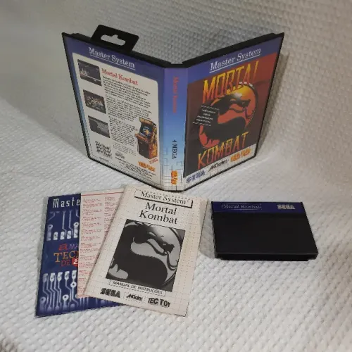 JOGO MASTER SYSTEM MORTAL KOMBAT I CIB