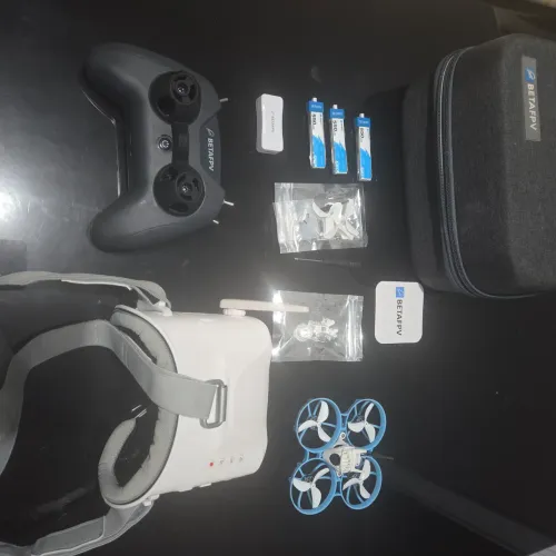 Kit FPV Iniciante Completo BetaFPV - Meteor75 Pro + Óculos VR03 + Rádio ELRS