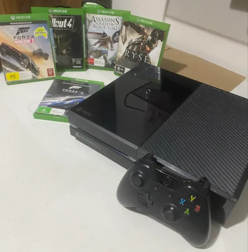 XBOX ONE S + TV SAMSUNG 32 - PRONTO PARA JOGAR! ?