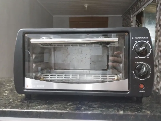 Forno Elétrico Compacto Black Decker 9 litros .