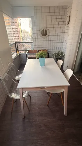 Lindo conjunto de varanda