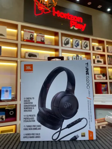 Lançamento fone de ouvido com fio tune 520c usbc original